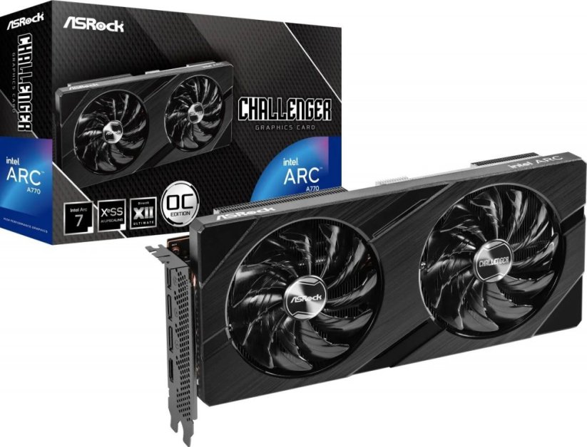 ASRock Arc A770 Challenger OC 16GB GDDR6 (A770 CL 16GO)