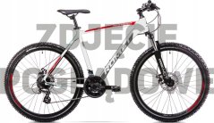 Romet Dviratis Romet Rambler R7.4 2024 silver-red-graphite-20" / L (Dydis: 20" / L)
