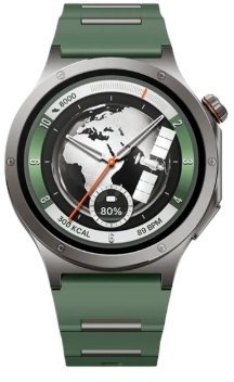 OnePlus Watch 4 46mm Zelený Evergreen Titanium (OPW4GRN)