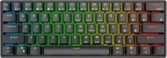 Royal Kludge Klawiatura mechaniczna Royal Kludge RK61 RGB, red switch (Čierna)