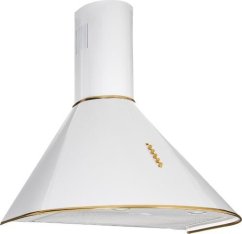 Akpo Chimney Hood Akpo WK-4 Dandys GOLD 60 cm 450 m3/h  White