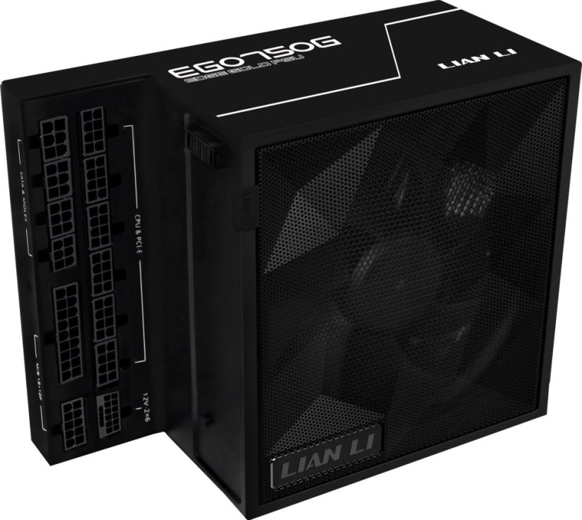Lian Li EDGE EG750 80 PLUS Gold Netzteil, PCIe 5.1, ATX 3.1 - 750 Watt, schwarz