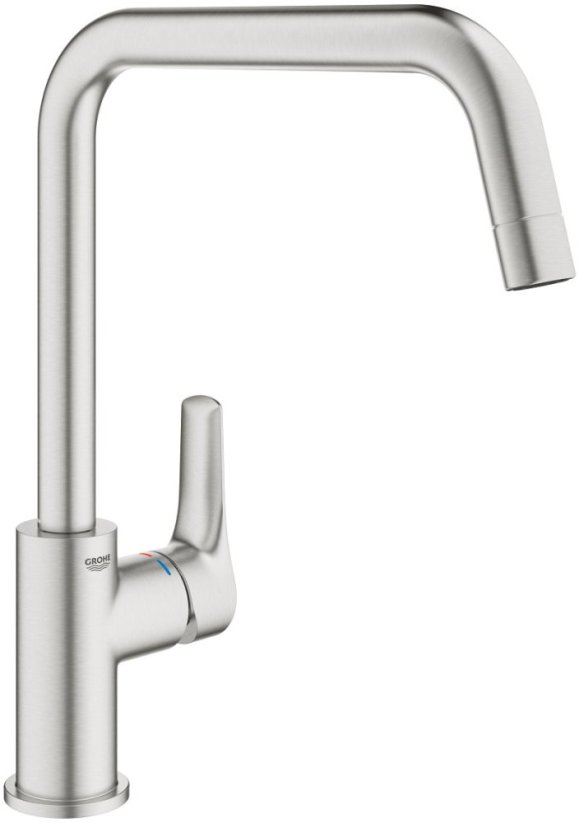 Grohe Eurosmart, U-kształtna wylewka, supersteel (30567DC0)