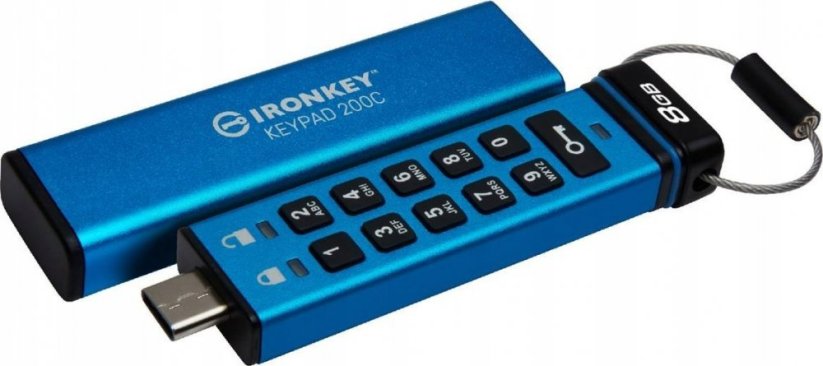 Kingston Stick Kingston IronKey Keypad 200C 8GB secure