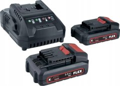 Sourcing Battery set FLEX P-SET 22Q 18V 2x2.5Ah
