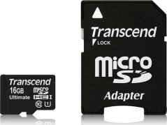 Transcend Ultimate 600x MicroSDHC 16 GB Class 10  (TS16GUSDHC10U1)