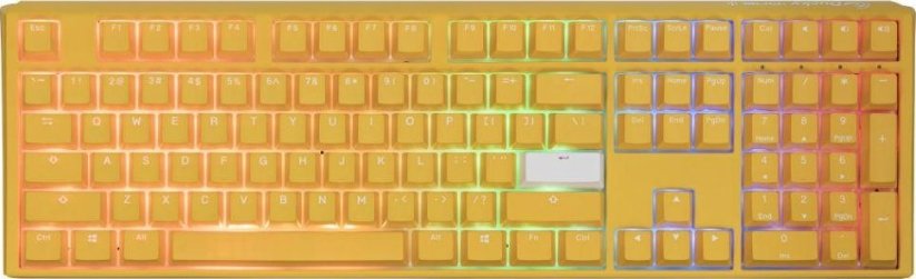 Ducky no name Klawiatura do gier One 3 Yellow, RGB LED - MX-Clear (US)
