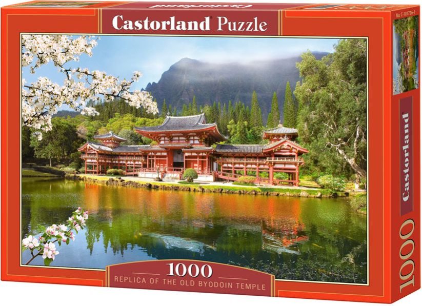 Castorland 1000 Replica of the old Byodoin Temple TEMPLE- PC-101726