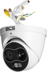 BCS Line Kamera IP BCS-L-EIP242FR3-TH-AI termowizyjna, termiczna 4 Mpx z Objektívem 4 mm