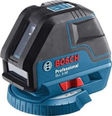 Bosch Krížový líniový laser GLL 3-50 Červený 10 m