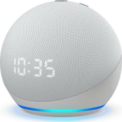 Amazon Echo Dot 4 z zegarem Glacier White (B07XJ8C8F7)