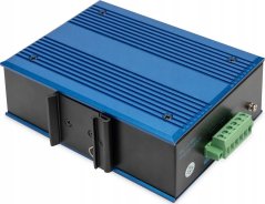Digitus DIGITUS Switch Ind. 8-Port 10/100 Unmanaged blau