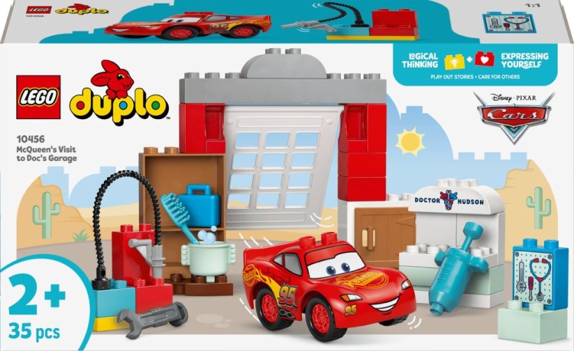 LEGO Duplo Wizyta McQueena w warsztacie Wójta (10456)