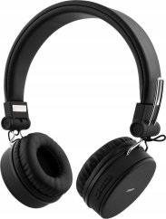 Streetz STREETZ sulankstomos BT5,0 ausinės, 3,5 mm, juodos HL-BT400