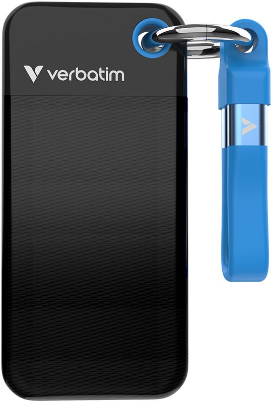 Verbatim Pocket 256GB Czarno-niebieski (.)
