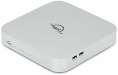 NoName OWC StudioStack Thunderbolt 5 hub z zatokami na diski SSD NVMe M.2 i HDD/SSD SATA 3,5"