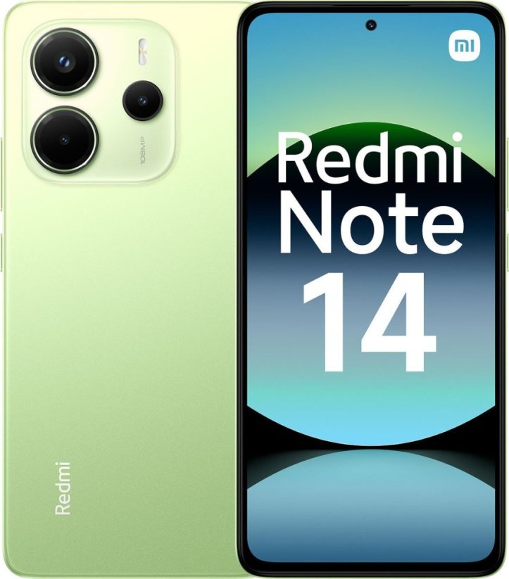 Xiaomi Redmi Note 14 8/256GB Zelený  (MZB0IZZEU)