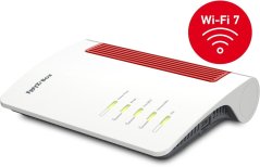 fritz! FRITZ! Box 5690 router bezprzewodowy 2.5 Gigabit Ethernet Dual-band (2.4 GHz/5 GHz) Červený, Biely