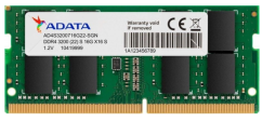 ADATA Premier, SODIMM, DDR4, 16 GB, 3200 MHz, CL22 (AD4S320016G22-SGN)