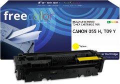 Freecolor Toner Canon 055H (3017C002) yellow 5600 stron remanufactured