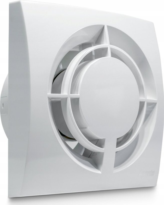 AWENTA ventilátor łazienkowy Fabio WFB125H 13W fi125mm Prepínačiem czasowym i senzoriem wilgotności Biely