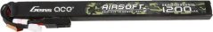 Gens Ace akumulátor Gens ace 25C 1200mAh 3S1P 11.1V Airsoft Gun Lipo z konektorem mini Tamiya Long size