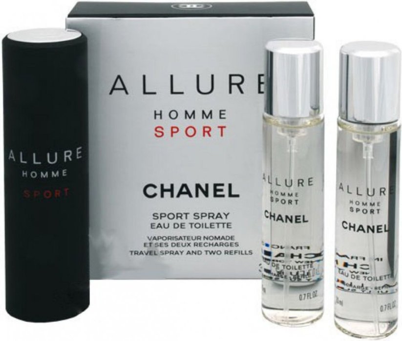 Chanel Allure Homme Sport (cestovný atomizer + náplne) EDT 60 ml MEN