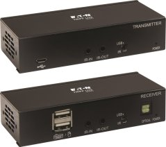 Eaton Eaton Tripp Lite Series DisplayPort to HDMI over Cat6 Extender Kit with KVM Support, 4K 60Hz, 4:4:4, USB, PoC, HDCP 2.2, up to 230 ft., TAA - Erweiterung fur Video/Audio - HDMI, DisplayPort - uber CAT 6 - bis zu 70 m - TAA-konform - fur P/N: B127A-01