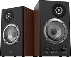 Genius Genius Reproduktori SP-HF1200B, 2.0, 36W, Hnedé, regulacja głośności, drevené, 40Hz-20kHz