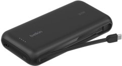 RivaCase Belkin Powerbank 20.000mAh schw. 30W integr.USB-C Kab. BPB024hqBK