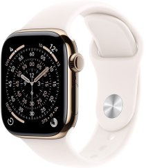 Apple Watch 11 GPS + Cellular 42mm Gold Titanium Sport Band S/M Ružový  (MF8W4MP/A)