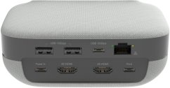 j5create j5create JCDS337-N stacja dokująca Przewodowa USB 3.2 Gen 2 (3.1 Gen 2) Type-C Sivý, Biely
