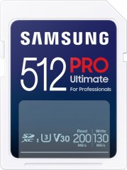 Samsung Pro Ultimate SDXC 512 GB UHS-I U3 V30 (MB-SY512S/WW)
