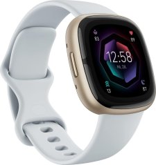 Fitbit FitBit Sense 2 | Smart watch | NFC | GPS (satellite) | AMOLED | Jutiklinis ekranas | Activity monitoring 24/7 | Atsparus vandeniui | Bluetooth | Wi-Fi | Mėlyna Mist/Soft Gold