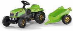 Rolly Toys Traktor Rolly Kid Zelený s prívesom (5012169)
