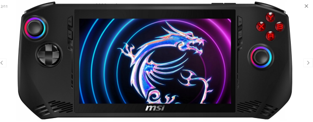 MSI CONSOLE CLAW A1M CU7-155H/16/512GB W11 A1M-242NL CLAW A1M-242NL (4711377335959)