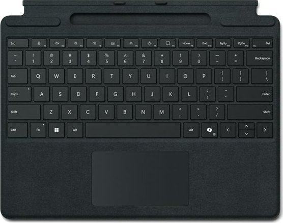 Microsoft MICROSOFT Surface Pro9/10 Typecover with Slim Pen Storage COMM black Germany