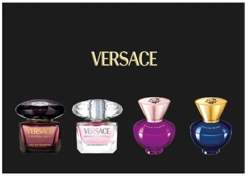 Versace Miniatures Set Women Sada miniaturowych perfum pre ženy, 4 x 5 ml (h-B-28-956-00)