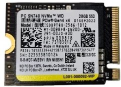 Dell 256GB M.2 2230 PCIE NVME SSD (098F8)
