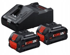 Bosch BOSCH. BATTERY 18V 8.0Ah PROCORE18V+ 2pcs. + CHARGER GAL 18V-160