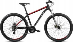 Romet Dviratis Romet Rambler R9.1 2025 black-red-grey-21" / XL (Dydis: 21" / XL)