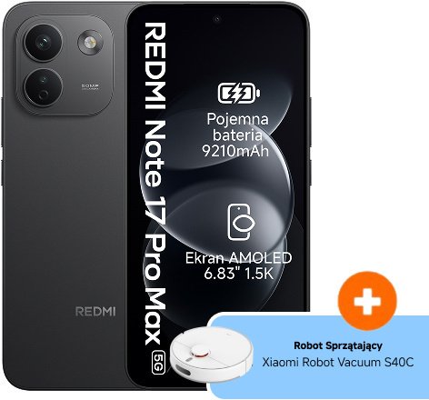 Xiaomi Redmi Note 17 Pro Max 5G 8+512GB Black