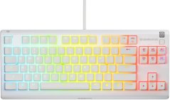 SteelSeries Steelseries APEX PRO TKL GEN 3 klawiatura Gaming USB US English Biely