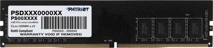 Patriot Signature, DDR4, 16 GB, 3200MHz, CL22 (PSD416G32002)