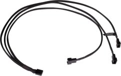 Alphacool Y-Splitter 4-Pin auf 3x 4-Pin PWM 60cm - schwarz