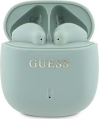 Guess Bluetooth headphones GUTWSJ14ESGN TWS + docking station green/green Printed Classic Logo