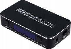 Pawonik SWITCH HDMI 2.0 4x1 Prepínač UHD 4K HDCP HDR