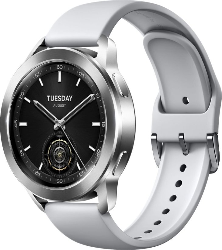 Xiaomi Watch S3 strieborný
