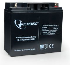 Gembird akumulátor 12V/17Ah (BAT-12V17AH/4)