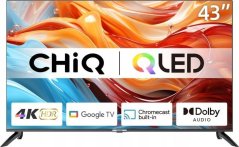 CHiQ U43QM8G QLED 43'' 4K Ultra HD Google TV